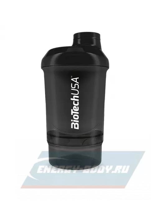  BioTechUSA Wave+ Nano на 300 мл (+150 мл) 300 мл, Черный