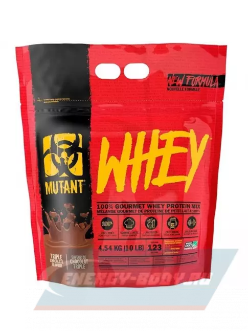  Mutant Whey 4540 г, Тройной шоколад