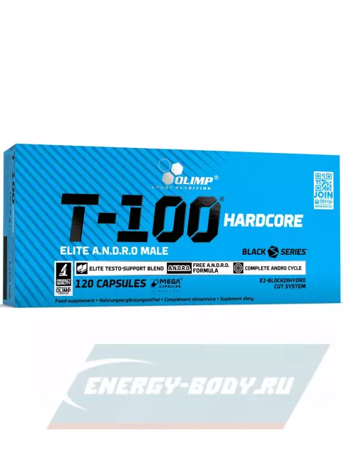  OLIMP T-100 Hardcore 120 капсул