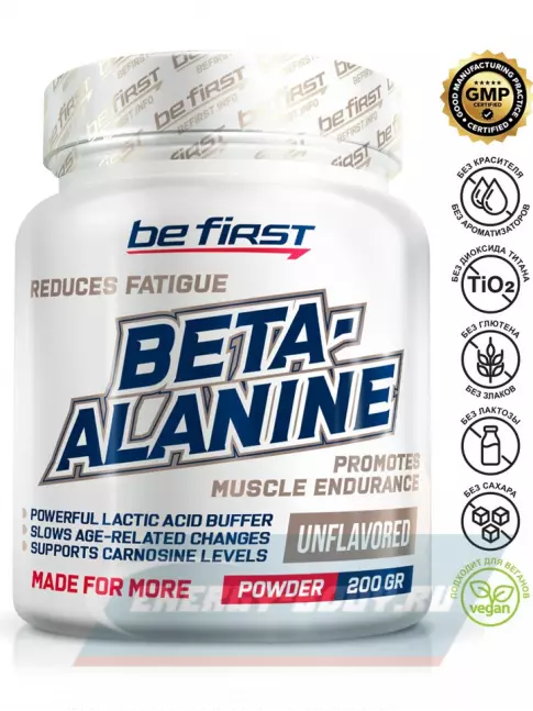  Be First Beta Alanine Powder 200 г, Натуральный