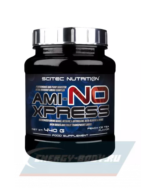 Аминокислотны Scitec Nutrition Ami-NO Xpress 440 г, Апельсин - Манго