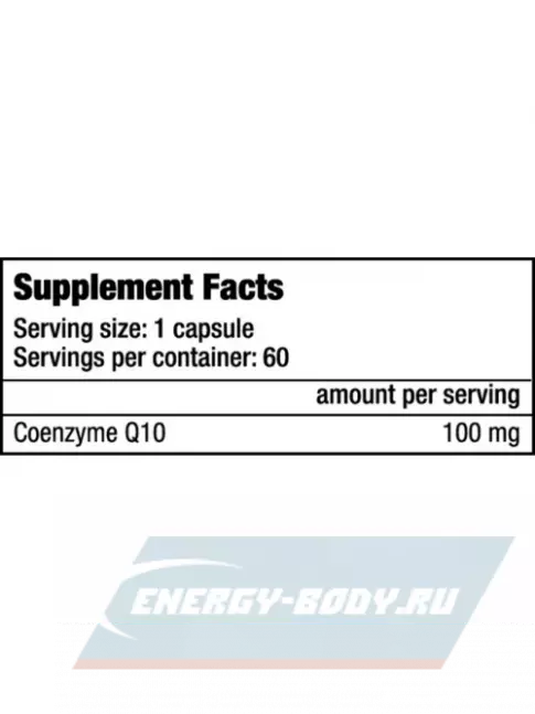  BioTechUSA Q10 Coenzyme 60 капсул