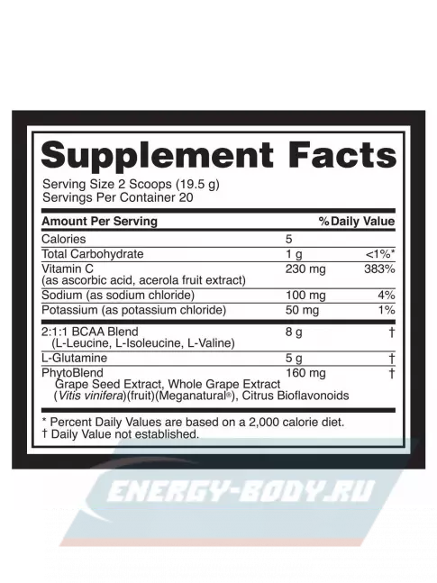 ВСАА Optimum Nutrition PRO BCAA 2:1:1 390 г, Малиновый лимонад