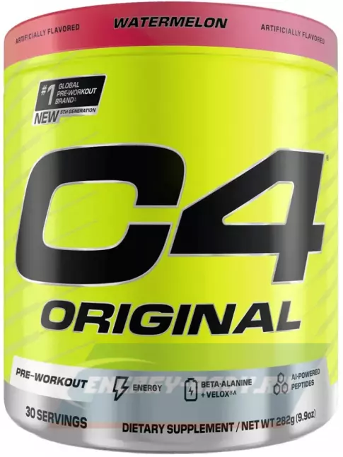 Предтерник Cellucor C4 Pre-Workout 282 г, Арбуз