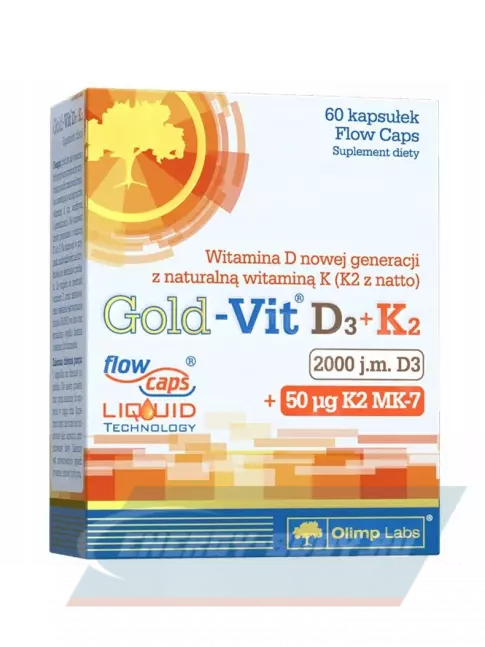  OLIMP GOLD-VIT D3+K2 2000МЕ 60 капсул