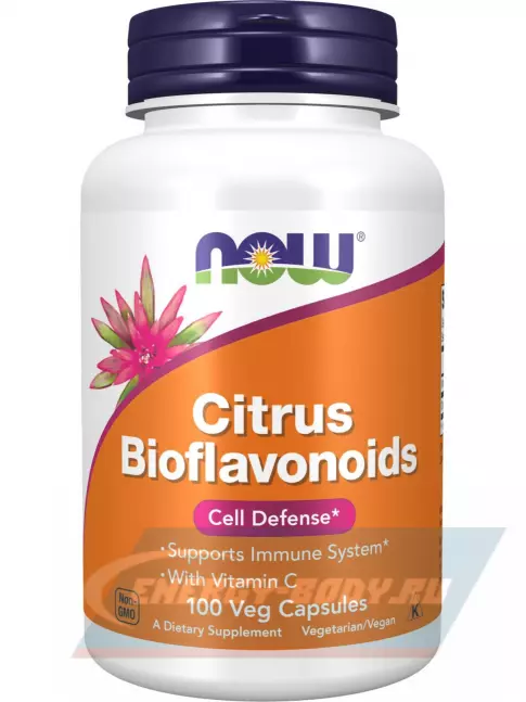  NOW FOODS Citrus Bioflavonoids 100 веган капсул
