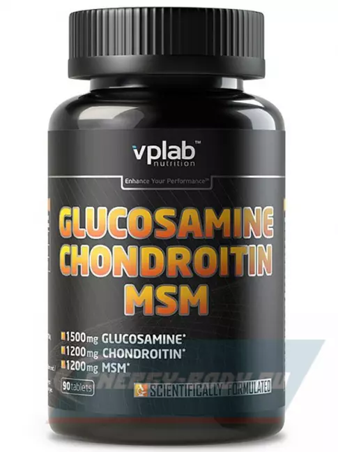 Суставы, связки VP Laboratory GLUCOSAMINE CHONDROITIN MSM 90 таблеток Суставы, связки VP Laboratory GLUCOSAMINE CHONDROITIN MSM 90 таблеток