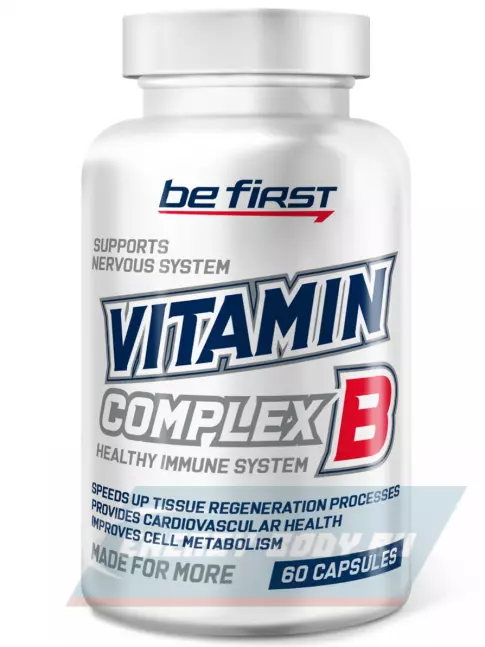 Be First Vitamin B-complex (витамины группы Б) 60 капсул