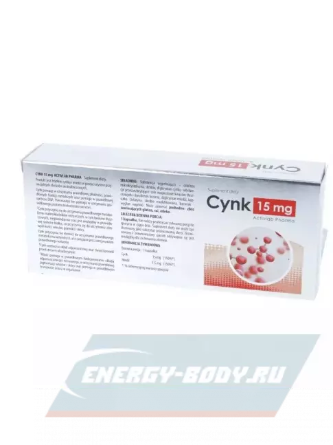  ActivLab Zinc 15 mg 60 капсул