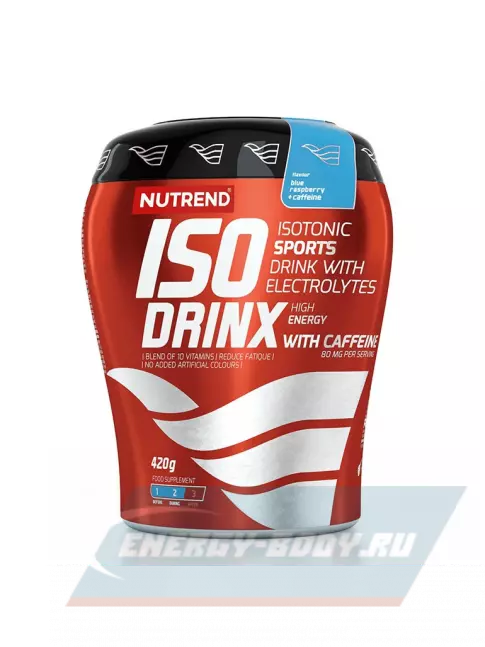  NUTREND Isodrinx + Coffeine 420 г, Голубая малина