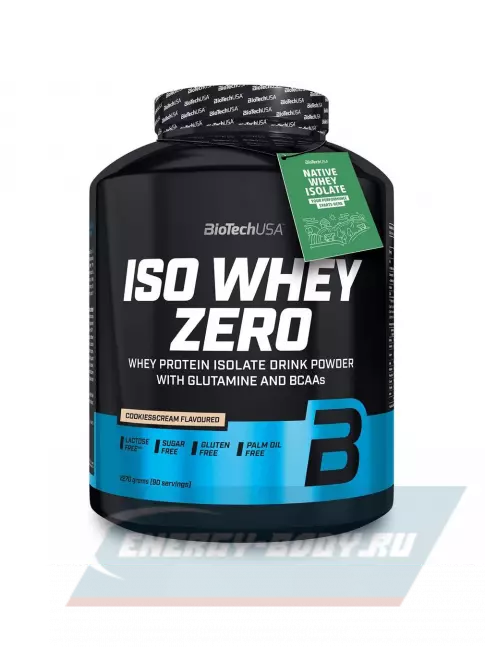  BioTechUSA Iso Whey Zero 2270 г, Печенье с Кремом
