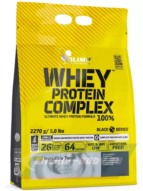  OLIMP WHEY PROTEIN COMPLEX 100% 2270 г, Двойной шоколад