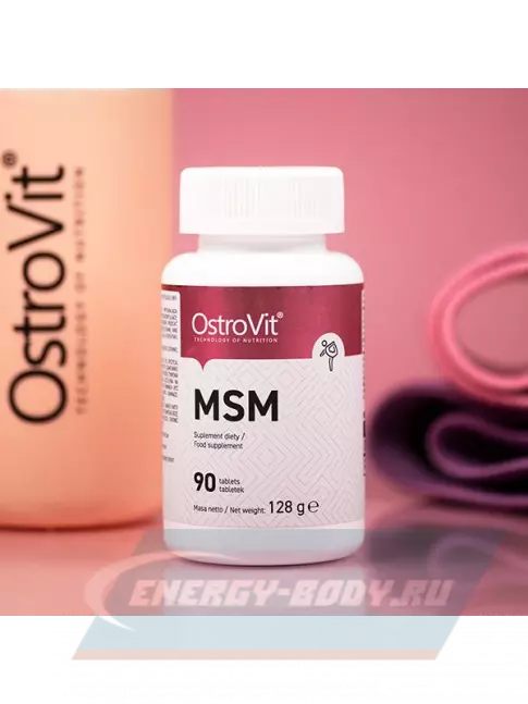 Суставы, связки OstroVit MSM 90 таблеток