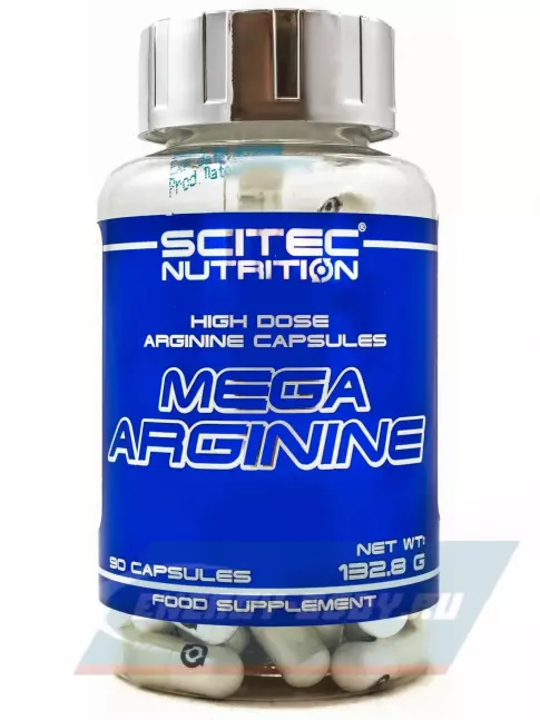  Scitec Nutrition Mega Arginine 90 капсул