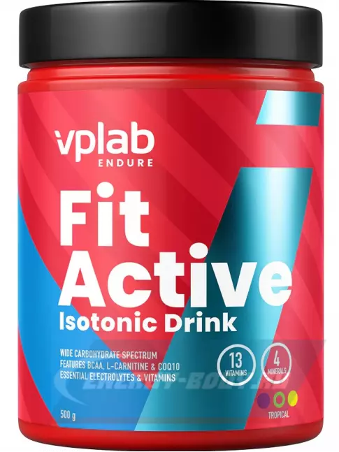  VP Laboratory FITACTIVE ISOTONIC DRINK 500 г, Тропические фрукты