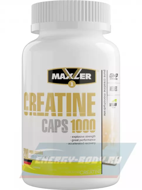  MAXLER Creatine Caps 1000 200 капсул