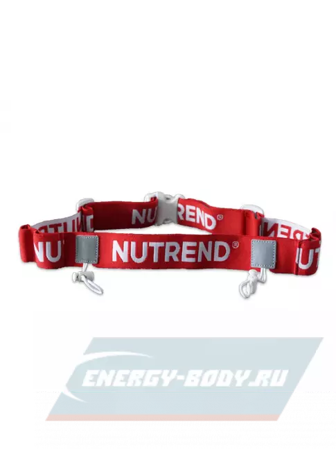  NUTREND Пояс для номера Красный