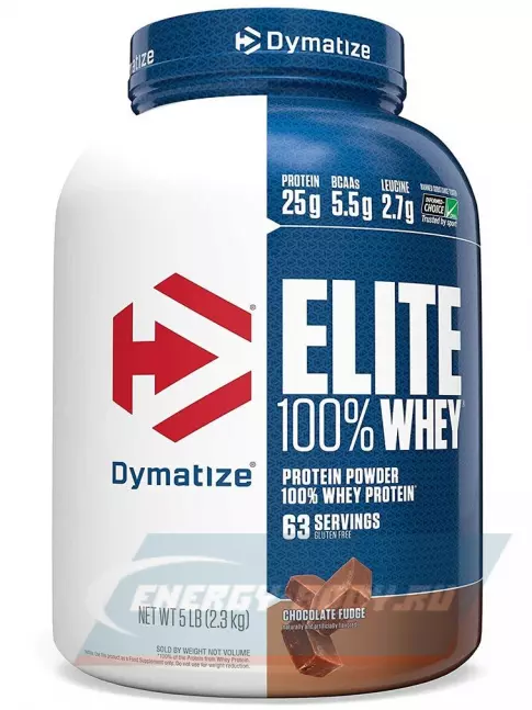  Dymatize Elite Whey 100% 2300 г, Шоколадная помадка