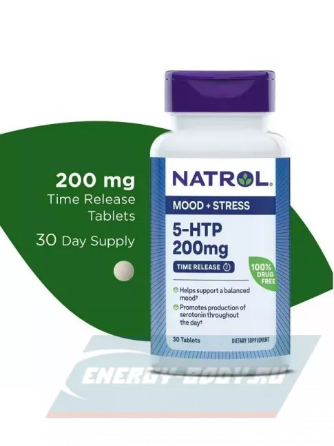  Natrol 5-HTP 200 mg 30 таблеток