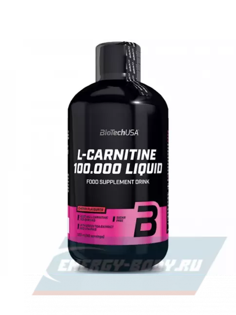 L-Карнитин BioTechUSA L-Carnitine 100.000 Liquid 500 мл, Вишня