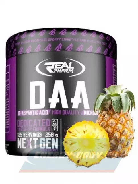  Real Pharm DAA Powder 250 г, Ананас