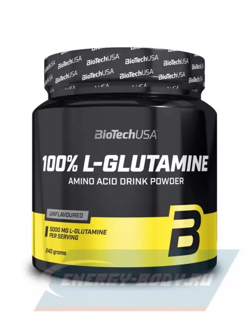 Глютамин BioTechUSA 100% L-Glutamine 240 г