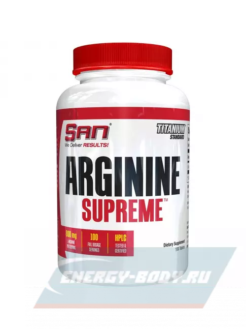  SAN Arginine Supreme 100 таблеток