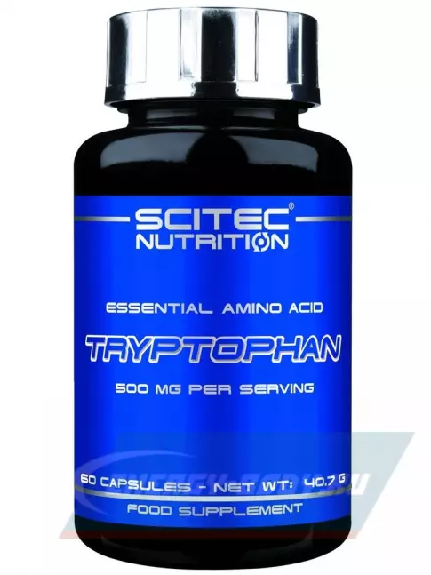 Аминокислотны Scitec Nutrition Tryptophan 60 капсул