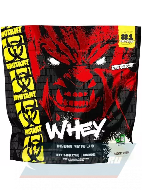 Mutant Whey 2270 г, Печенье с Кремом Mutant Whey 2270 г, Печенье с Кремом