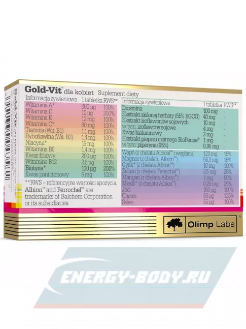  OLIMP Gold-Vit For Women 30 таб