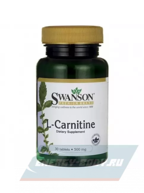 L-Карнитин Swanson L-Carnitine 30 таблеток, Нейтральный