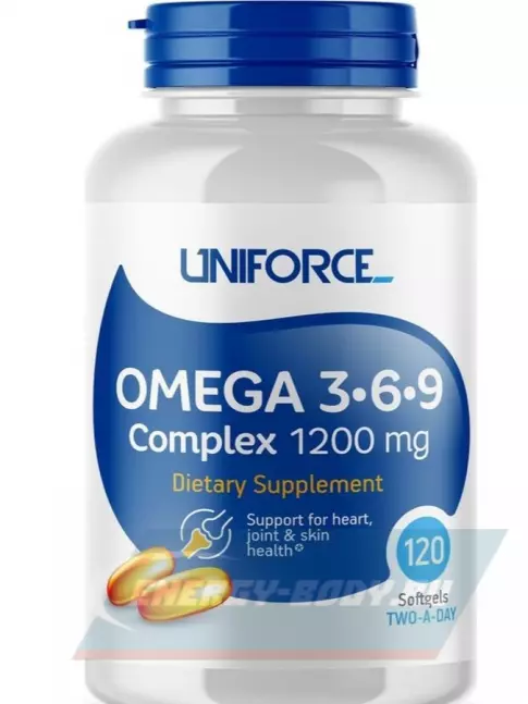 Omega 3 Uniforce Omega 3-6-9 1200 mg 120 капсул