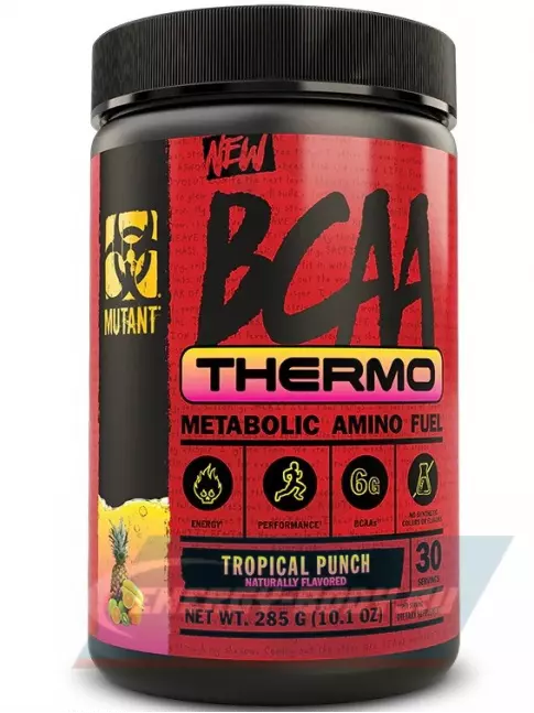 ВСАА Mutant BCAA Thermo 285 г, Тропический пунш