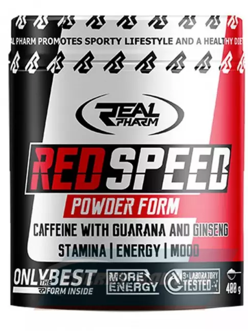 Предтерник Real Pharm Red Speed 400 г, Вишня