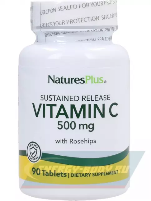  NaturesPlus Vitamin C 500 mg 90 таблеток
