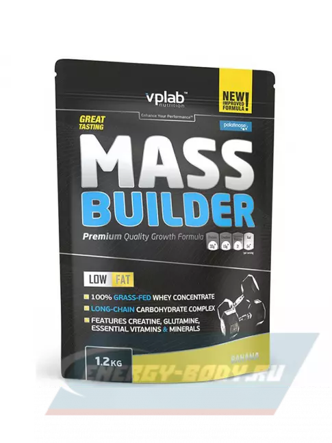 Гейнер VP Laboratory MASS BUILDER 1200 г, Банан