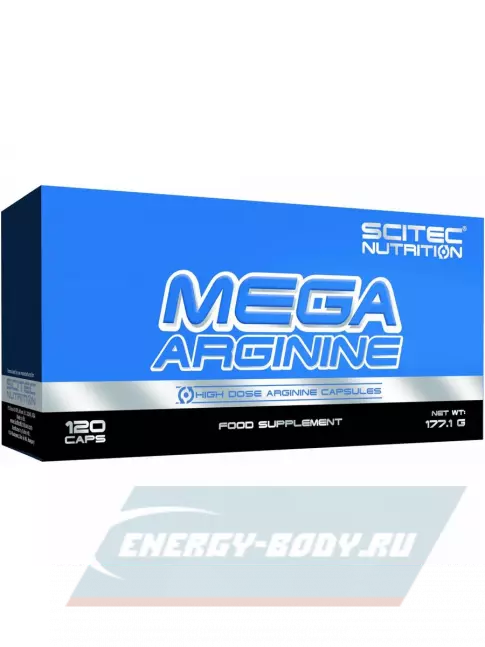  Scitec Nutrition Mega Arginine 120 капсул