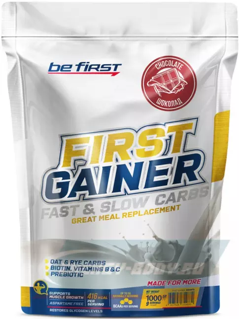 Гейнер Be First First Gainer 1000 г, Шоколад