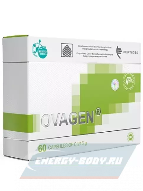  PEPTIDES Оваген (Ovagen) 60 капсул