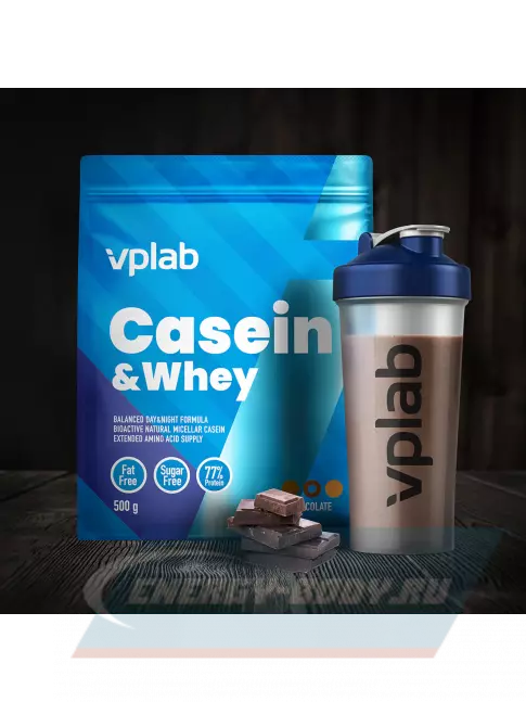  VP Laboratory Casein & Whey 500 г, Шоколад