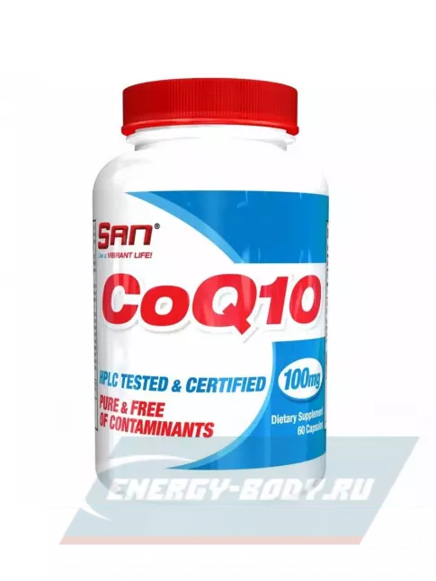 SAN CoQ10 60 капсул