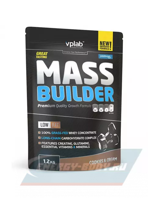 Гейнер VP Laboratory MASS BUILDER 1200 г, Печенье с Кремом