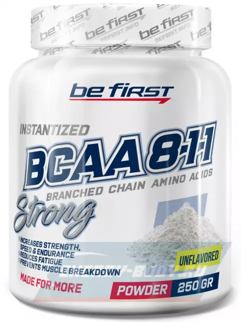 ВСАА Be First BCAA 8:1:1 Instantized powder 250 г, Натуральный