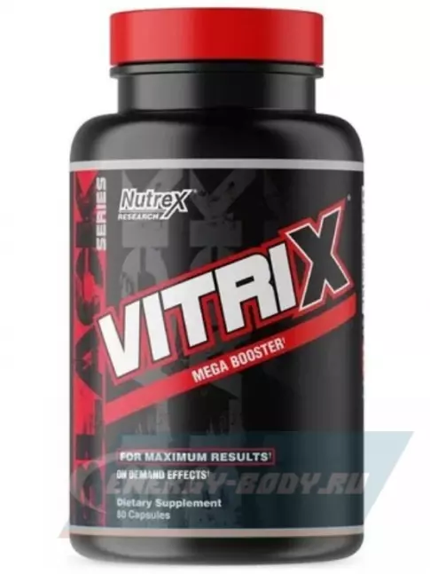  NUTREX Бустер тестостерона Vitrix Mega Booster 80 капсул