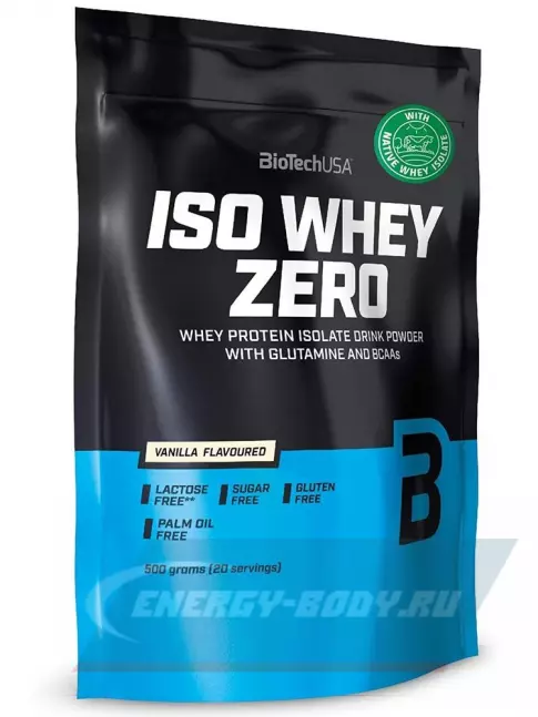 BioTechUSA Iso Whey Zero 500 г, Ваниль BioTechUSA Iso Whey Zero 500 г, Ваниль