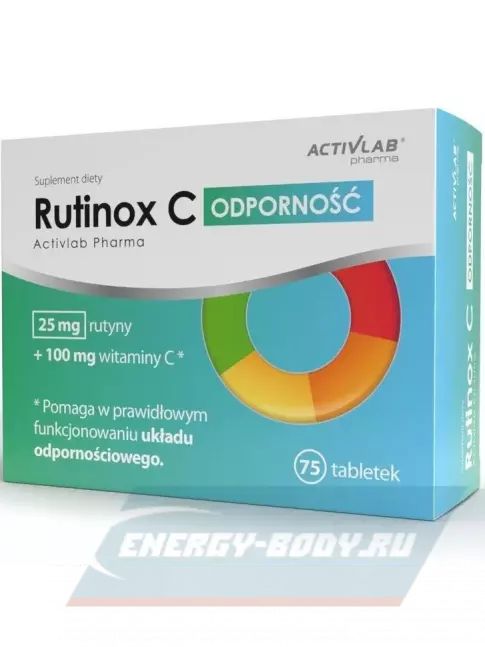  ActivLab Rutinox C ODPORNOSC 75 таблеток