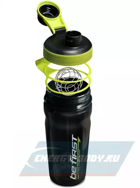  Be First Спортивный шейкер c шариком (TS602) 600 мл, Желтый