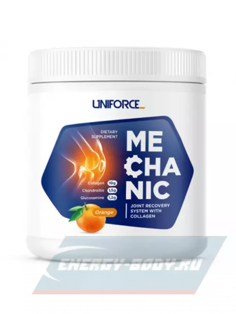 Суставы, связки Uniforce Mechanic 414 г, Апельсин