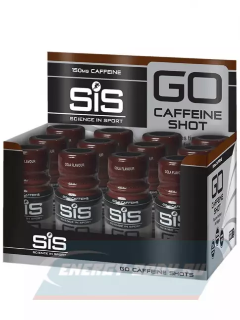 Энергетик SCIENCE IN SPORT (SiS) Caffeine Shot 12 шотов, Кола