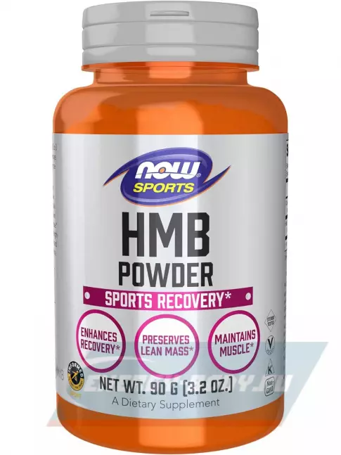  NOW FOODS HMB Powder, Sports Recovery 90 г